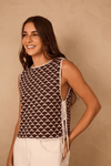 Blusa Tricot Dupla Asa Delta