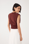 Blusa Malha Com Rib