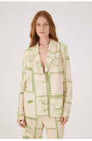 Blazer Estampa Rio