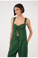 Blusa Alças Costas Cruzadas