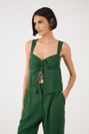 Blusa Alças Costas Cruzadas