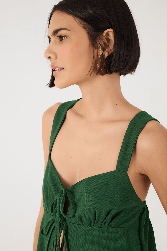Blusa Alças Costas Cruzadas