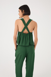 Blusa Alças Costas Cruzadas