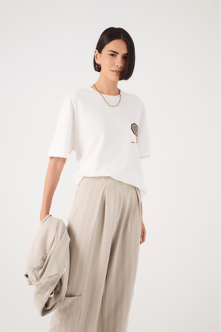 T-shirt Silk Ela É Carioca
