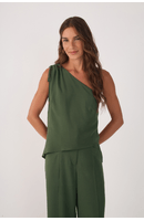 Blusa Assimétrica Um Ombro
