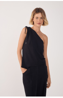 Blusa Assimétrica Um Ombro