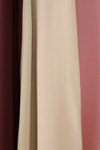 Vestido Cropped Crepe Recortes Color