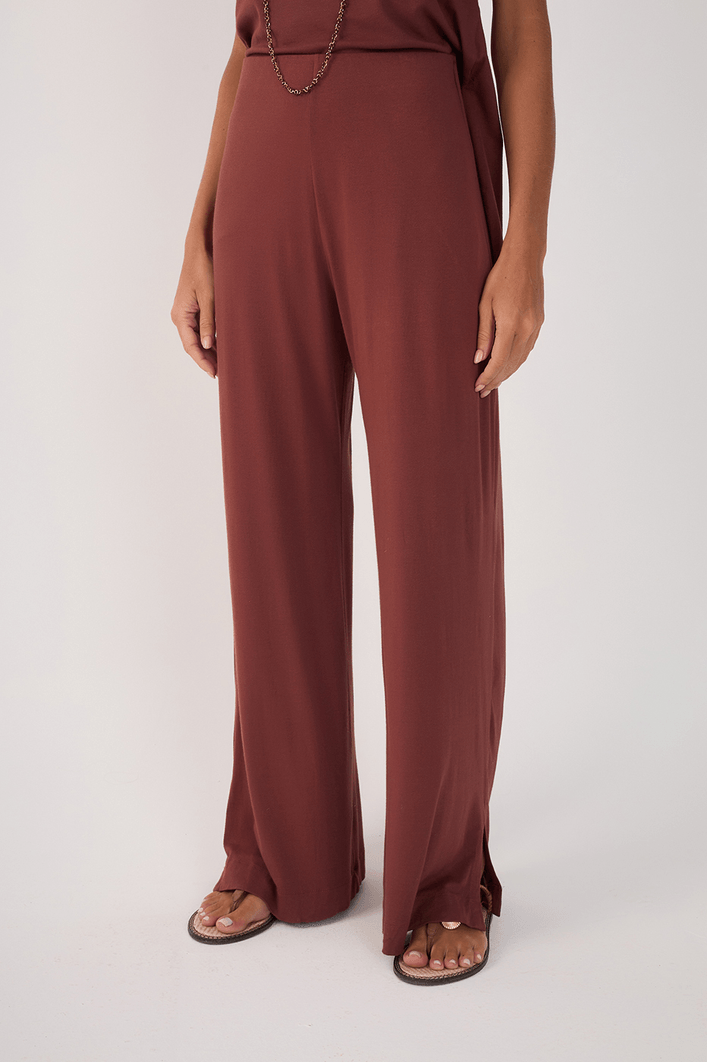 Conjunto Túnica E Calça Malha Crepe