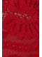 Top Básico Renda Color vermelho encanto - P