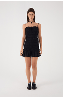 Vestido Curto Franzido