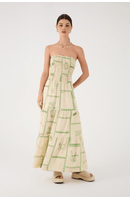 Vestido Cropped Estampa Rio