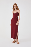 Vestido Cropped Linho Recortes