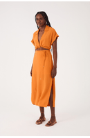 Vestido Midi Blusa Transpassada