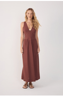 Vestido Cropped Linho Pala Larga