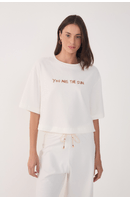 Blusa Básica Com Bordado