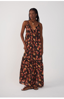 Vestido Cropped Lurex Estampa Encontro