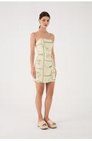 Vestido Curto Estampa Rio