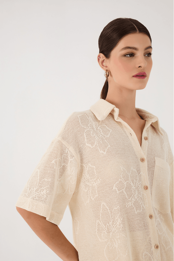 Camisa Jacquard Grumari