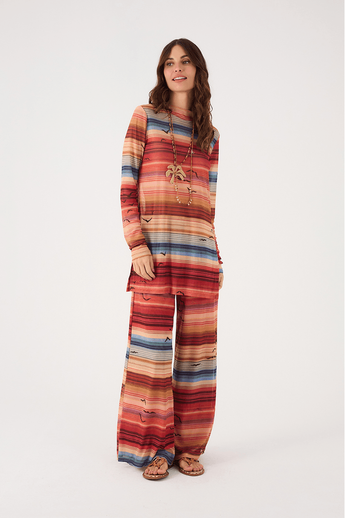 Conjunto Tule Estampa Arpoador