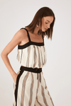 Blusa Bubble Linho Estampa Parque