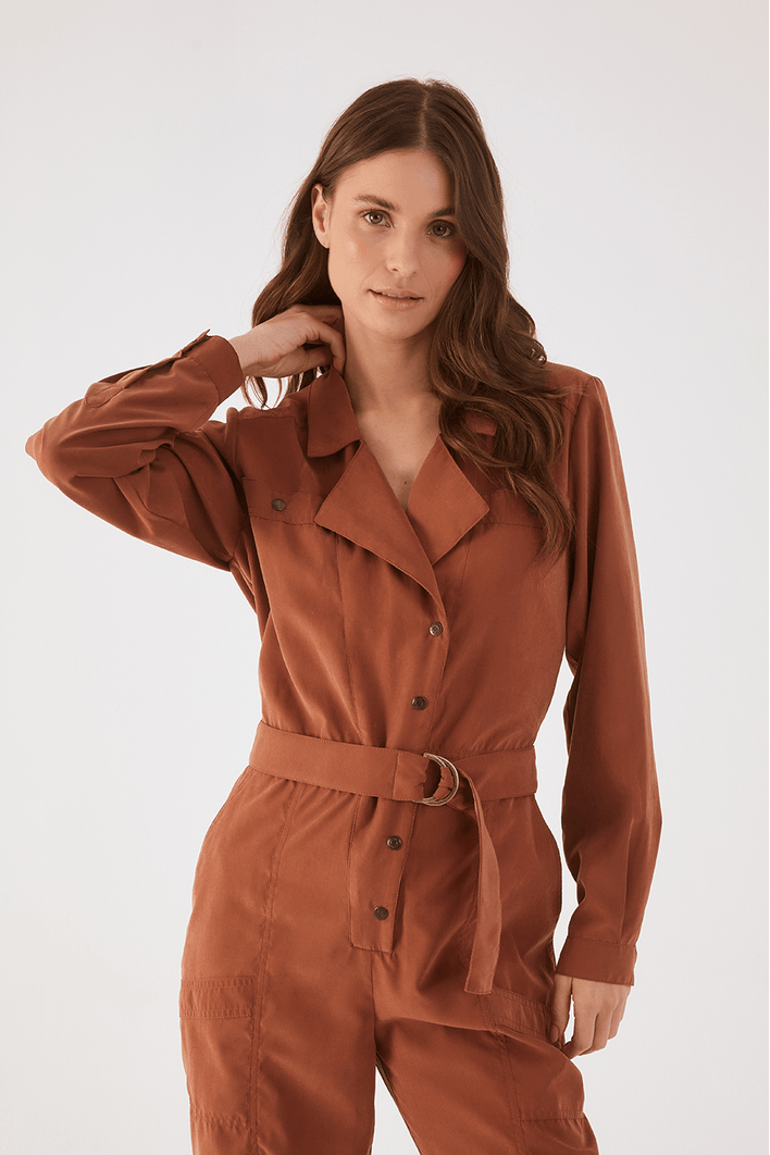 Macacao Utilitário Com Faixa