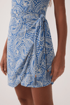 Vestido Crepe Estampa Céu Sereno