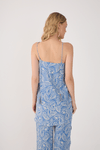 Blusa Crepe Estampa Céu Sereno