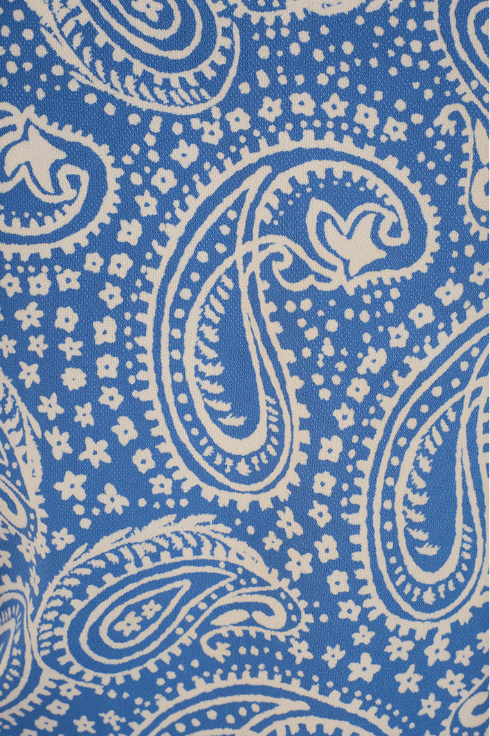 Calça Lenço Crepe Estampa Céu Sereno