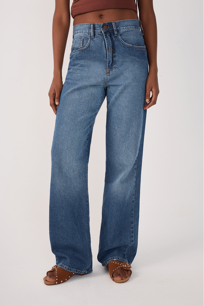 Calça Jeans Marcada