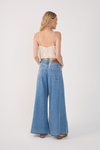 Calça Jeans Pantalona