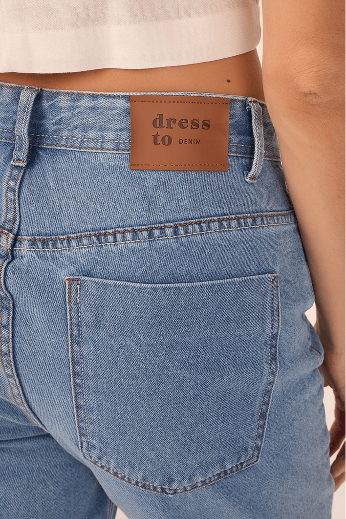 Calça Jeans Média
