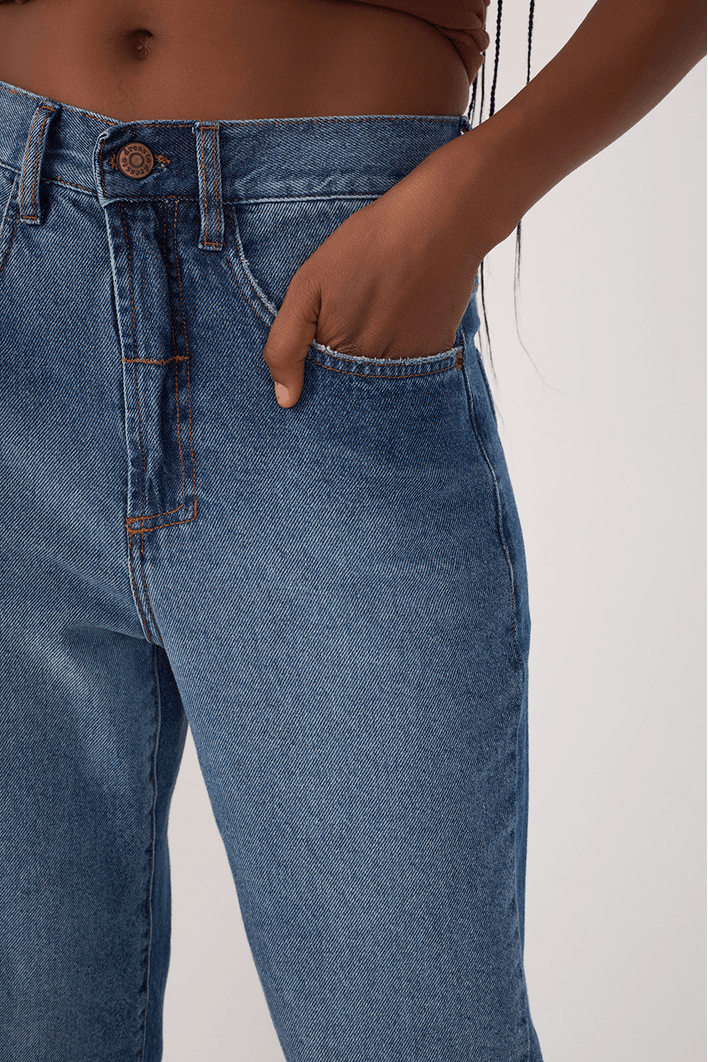Calça Jeans Marcada