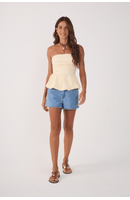 Short Jeans Médio