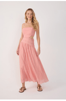 Vestido Voil Lurex Pala
