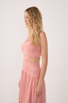 Vestido Voil Lurex Pala