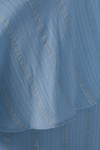 Vestido Longo Lurex Babados