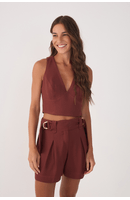 Blusa Cava Reta Costas