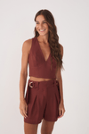 Blusa Cava Reta Costas