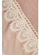 Batinha Tule Com Rendas off white - XPP