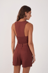 Blusa Cava Reta Costas
