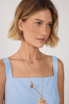 Blusa Linho Amarração Lateral