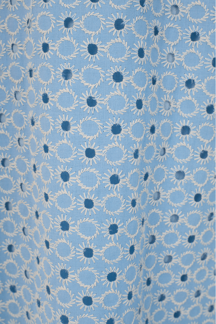 Vestido Cropped Laise Recorte Cintura