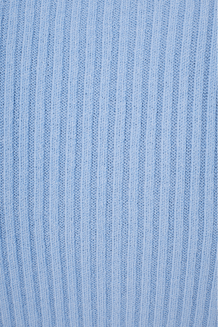 Blusa Tricot Decote Bordado