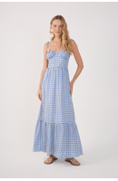 Vestido Cropped Algodão Vichy
