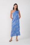 Vestido Cropped Bordado Copo de Leite