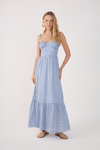 Vestido Cropped Algodão Vichy