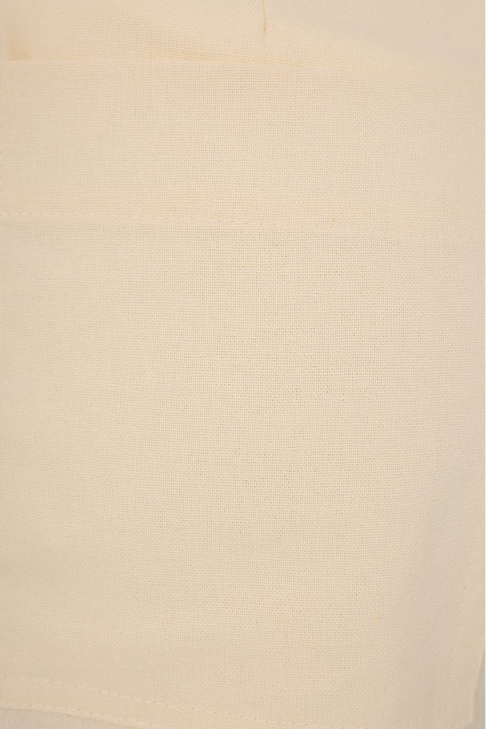 Short Linho Bolsos Frente