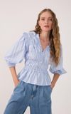 Blusa Algodão Listras
