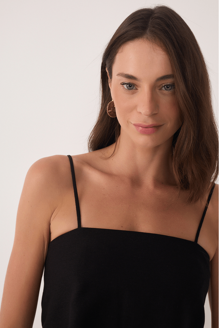 Blusa Linho Lenço Amarração