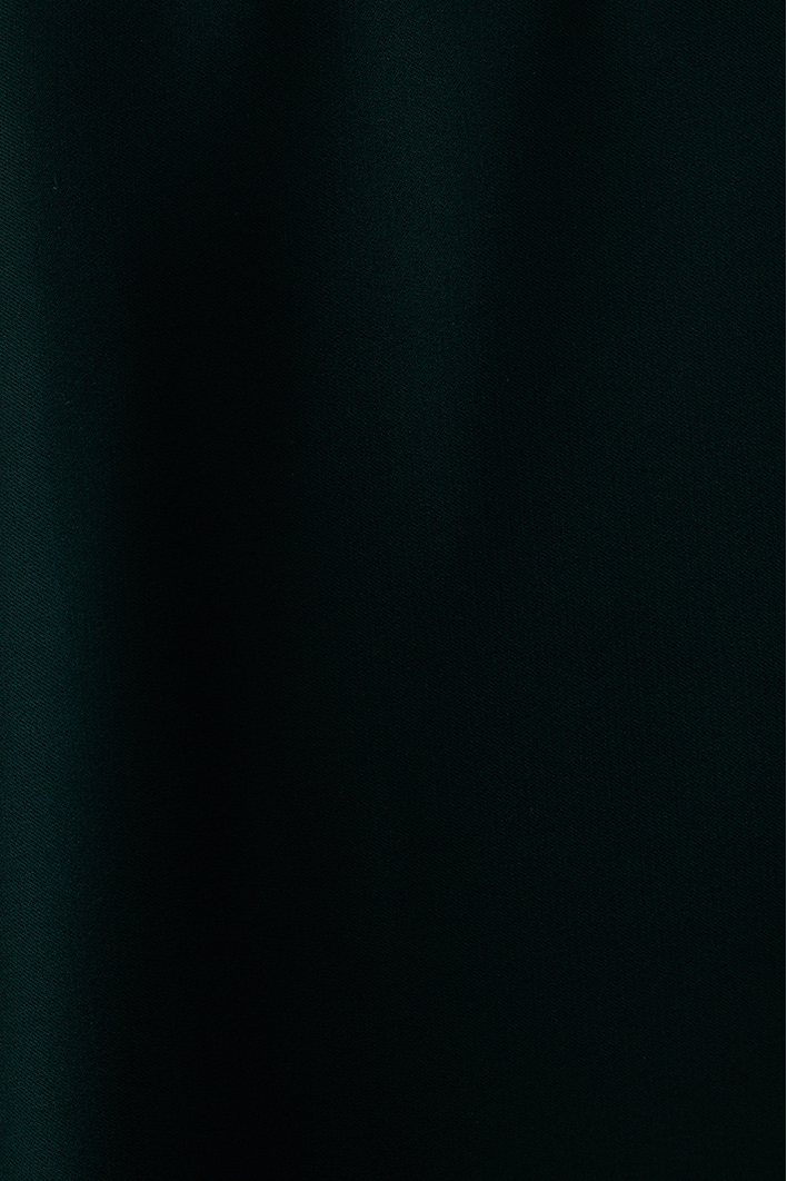 Vestido Cetim Decote Drapeado